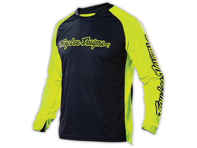 Troy Lee 2015 Sprint BMX Race Jersey-Gray/Yellow