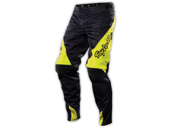 Troy Lee 2015 Sprint Race Pants-Gray/Yellow - 1
