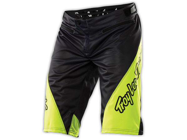Troy Lee 2015 Sprint Shorts-Gray/Yellow - 1