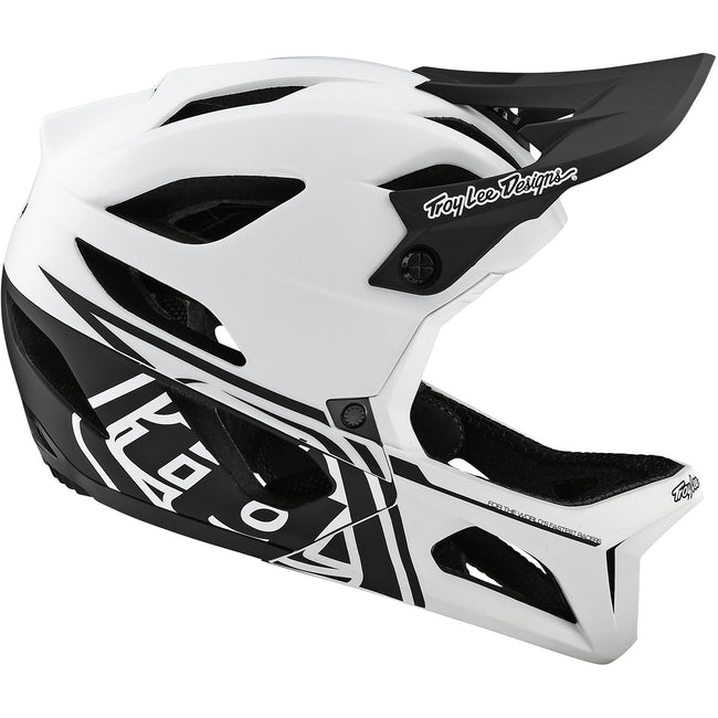 Troy Lee Designs Stage MIPS Helmet-Stealth White - 3