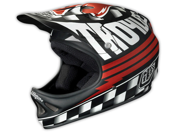 Troy Lee 2013 D2 Delta Composite Helmet-Ace Matte Black - 1