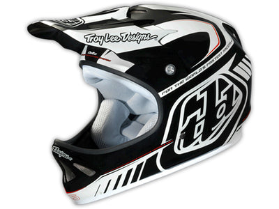 Troy Lee 2013 D2 Delta Composite Helmet-White/Black
