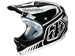 Troy Lee 2013 D2 Delta Composite Helmet-White/Black - 1