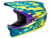 Troy Lee 2013 D3 Composite Helmet-Thunder Turquoise/Yellow - 1