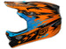 Troy Lee 2013 D3 Carbon Helmet-Thunder Orange - 3