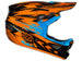 Troy Lee 2013 D3 Carbon Helmet-Thunder Orange - 8