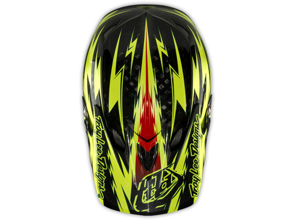 Troy Lee 2013 D3 Carbon Helmet-Thunder Yellow - 7