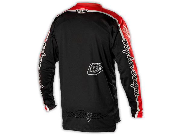 Troy Lee 2014 GP Air BMX Race Jersey-Factory-Black/Red - 3