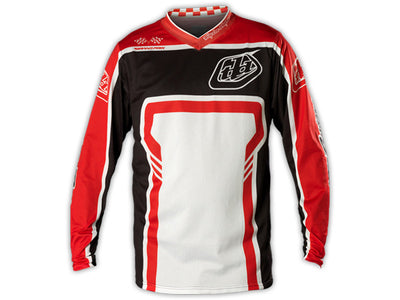 Troy Lee 2014 GP Air BMX Race Jersey-Factory-Black/Red