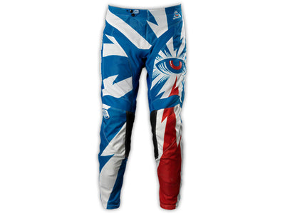 Troy Lee 2014 GP Air Race Pants-Cyclops Blue/White