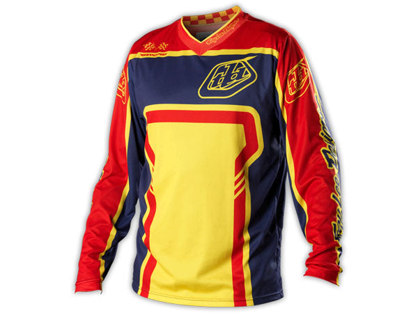 Troy Lee 2014 GP BMX Race Jersey-Factory Yellow - 1