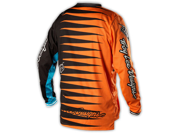 Troy Lee 2014 GP BMX Race Jersey-Joker Orange/Black - 2