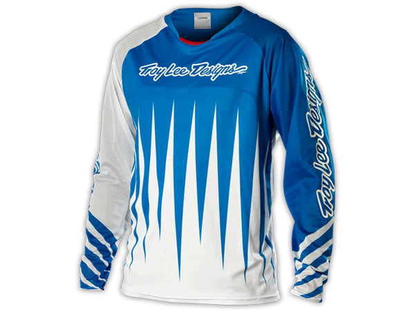Troy Lee 2014 Sprint BMX Race Jersey-Joker Blue/White - 1