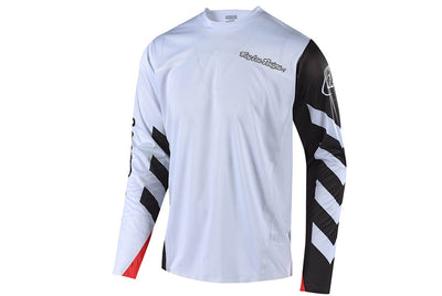 Troy Lee Sprint BMX Race Jersey-Escape-White/Black