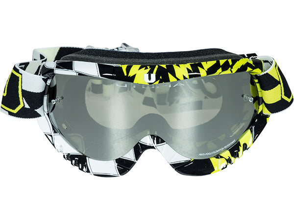 Utopia Slayer Pro MX Checkers II Goggle-Yellow/Black at J&R