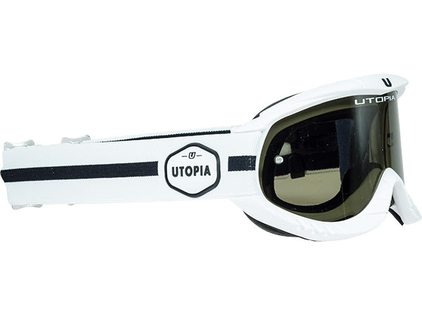 utopia goggles Utopia Slayer Pro MX Classic Goggle-White