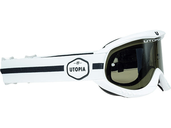 Utopia Slayer Pro MX Classic Goggle-White - 1