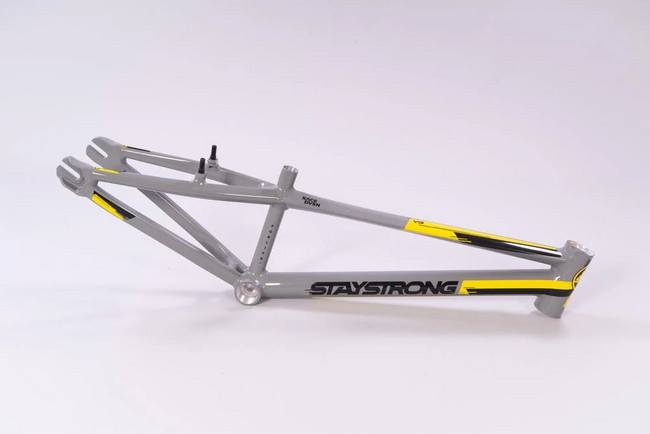 Stay Strong For Life V3 BMX Race Frame-Grey - 11