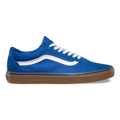 Vans Old Skool Gumsole Shoes-Olympian Blue/Gum