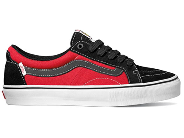Vans AV Native American Low Shoes-Black/Red - 1