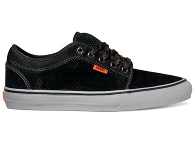 Vans Chukka Low Shoes-Black/Gray/Orange