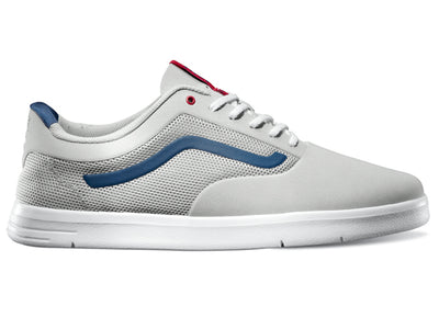 Vans LXV1 Graph Shoes-Light Gray/Navy/Red