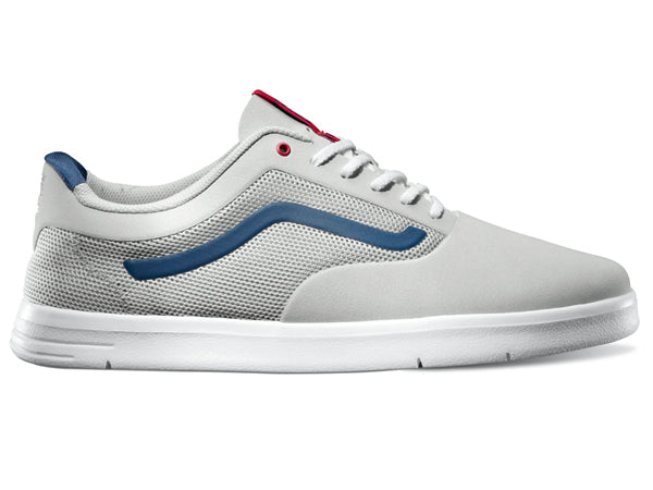 Vans LXV1 Graph Shoes-Light Gray/Navy/Red - 1