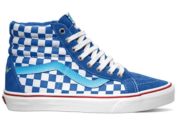 Vans SK8 Hi Reissue Shoes-Freestyler Blue (Haro)