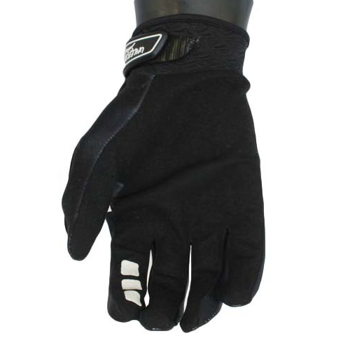 Corsa Unleashed Velcro BMX Race Gloves-Black/White - 3