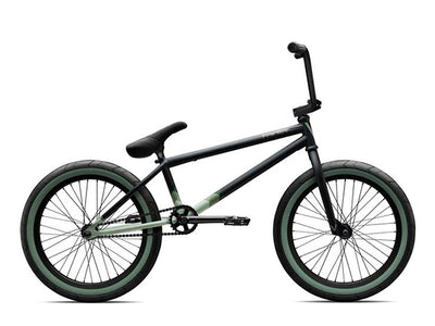 Verde Radia BMX Bike-Matte Black/Military Green