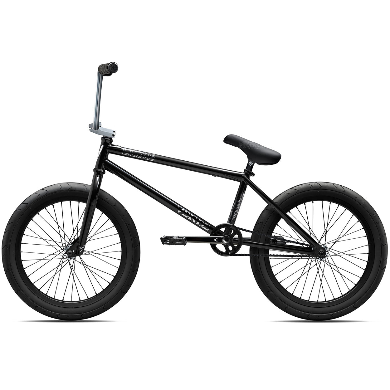 Verde 2018 Luxe FX LHD Bike-Gloss Black w/Chrome at J&R Bicycles