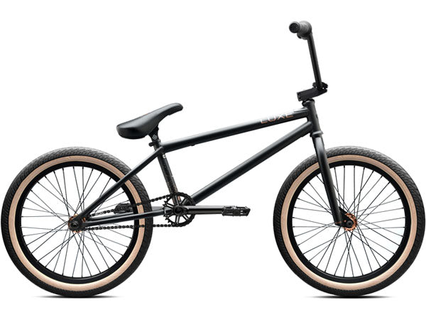 Verde Luxe BMX Bike-Matte Black - 1