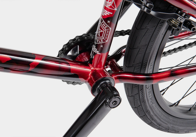 We The People Versus 20.65&quot;TT BMX Bike-Brushed Metallic Red - 14