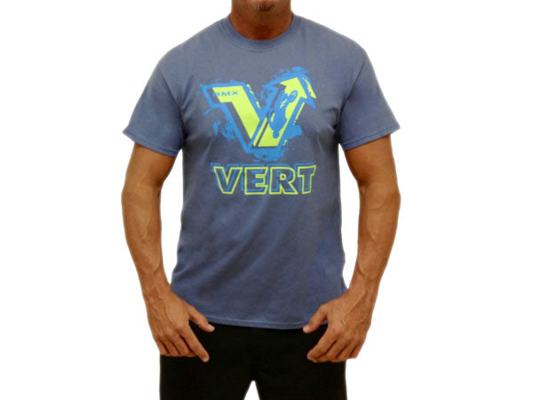 Vert Backflip T-Shirt-Denim - 1