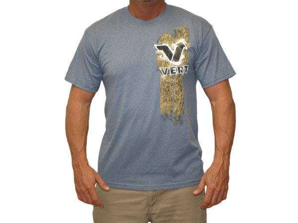 Vert Gnarly T-Shirt-Heather Blue - 1