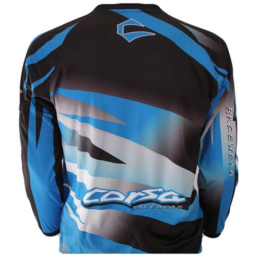 Corsa Warrior BMX Race Jersey-Blue - 3
