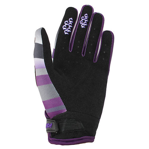 Corsa Warrior BMX Race Gloves-Purple - 2