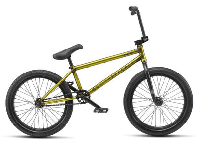 We The People Justice 20.75"TT Bike-Matt Translucent Yellow