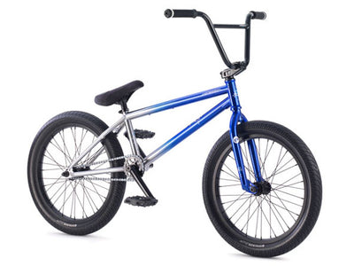 We The People Reason BMX Bike-Blue Chrome Fade