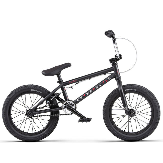 We The People Seed 16&quot; BMX Bike-Matte Black - 1