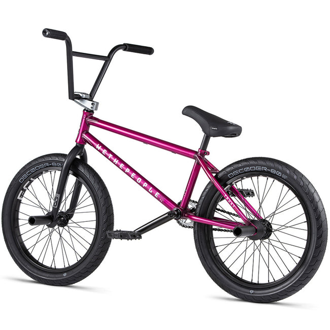 We The People Trust FC 20.75&quot;TT BMX Bike- Translucent Berry Pink - 3