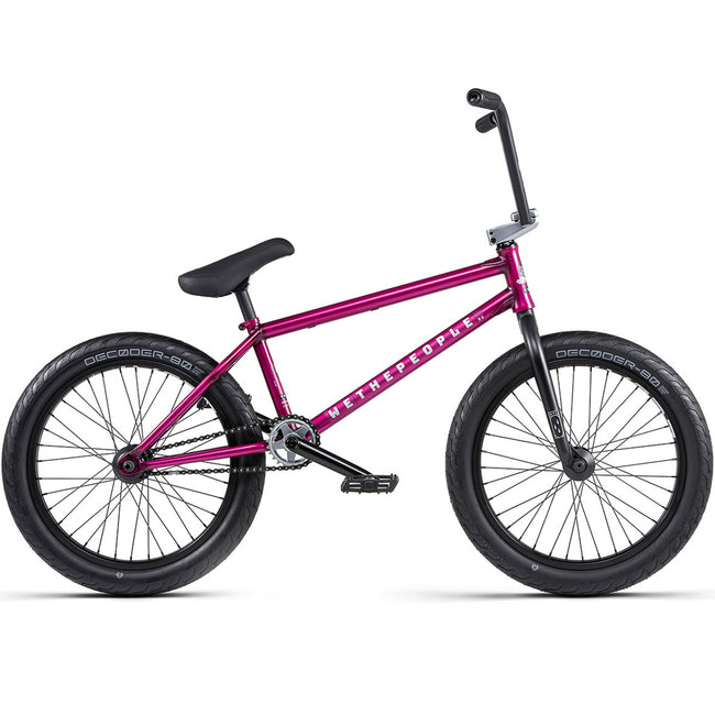 We The People Trust FC 20.75&quot;TT BMX Bike- Translucent Berry Pink - 1