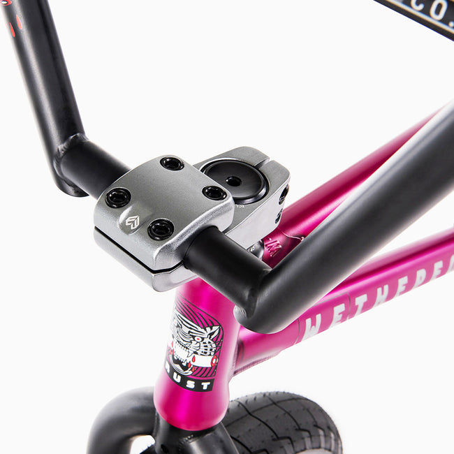 We The People Trust FC 20.75&quot;TT BMX Bike- Translucent Berry Pink - 4