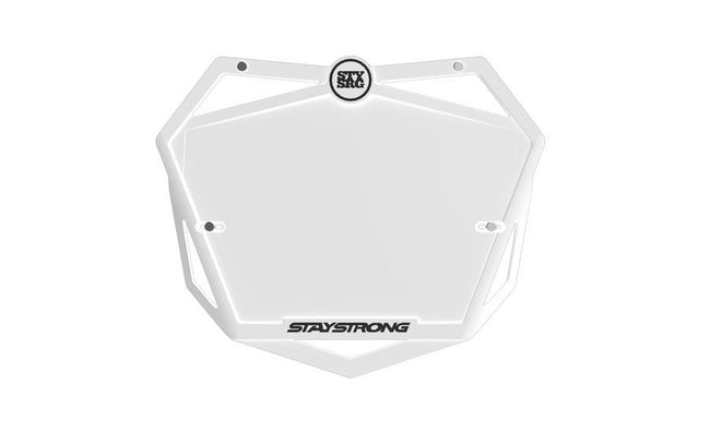 Stay Strong Primo 3D BMX Race Number Plate - 4