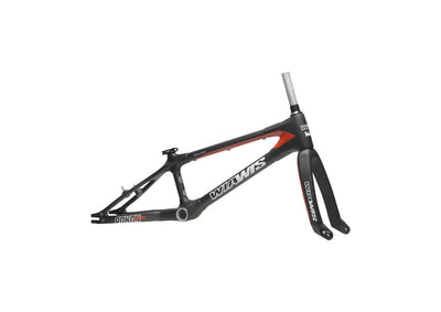 Wiawis Rokon BMX Race Frame/Fork Kit-Black/Red