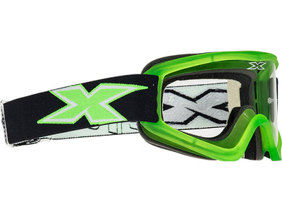 X-Brand Gox Flat Out Goggles-Liquid Green