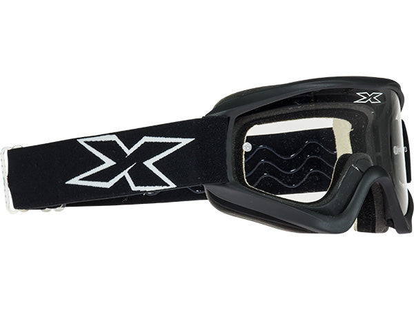 X-Brand Gox Flat Out Goggles-Black - 1
