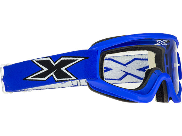 X-Brand Gox Flat Out Goggles-Blue - 1