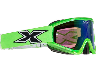 X-Brand Gox Limited Goggles-Transparent Flo Green