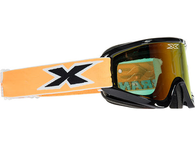 X-Brand Gox Phantom Goggles-Black/Orange